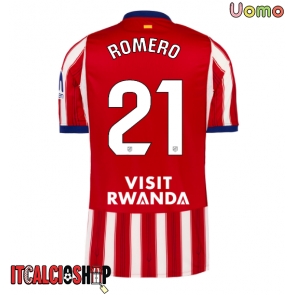 Atletico Madrid Cristian Romero #21 Prima Maglia 2026-27 Manica Corta Atletico Madrid Cristian Romero #21 Prima Maglia 2026-27 Manica Corta